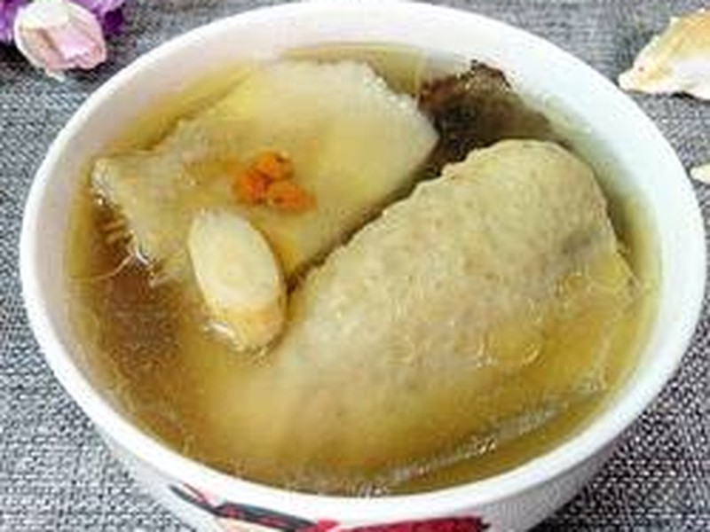 榴莲壳鸡汤
