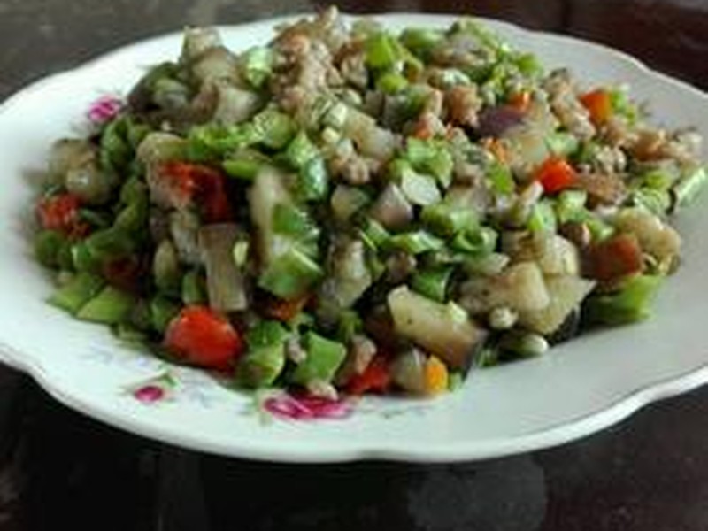 茄子豆角