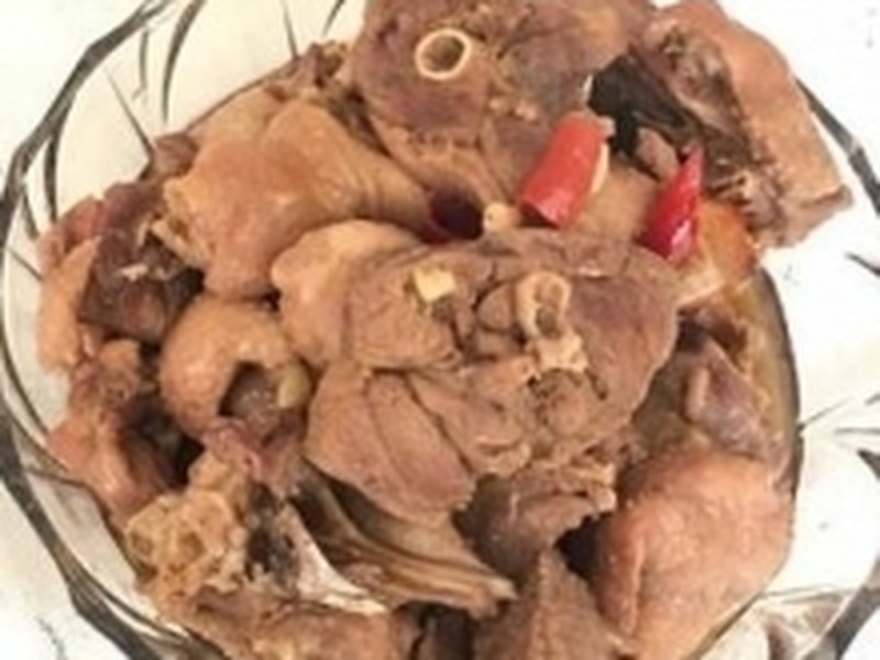 红烧鹅肉