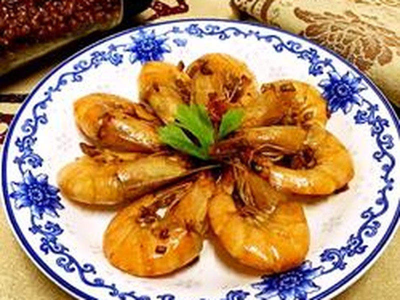红焖大虾