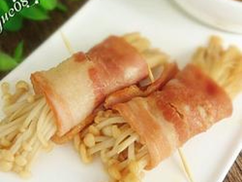 培根卷金针菇