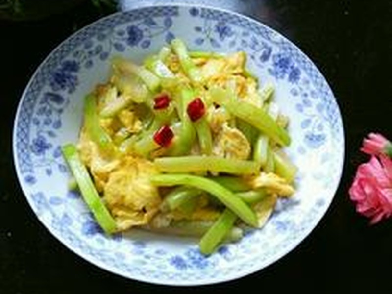 西瓜皮炒鸡蛋