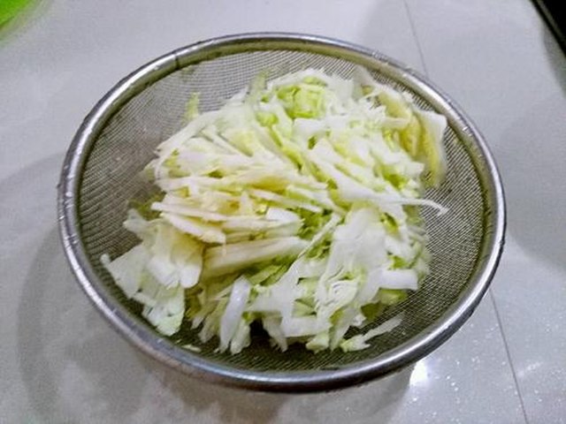 【卷心菜与千叶豆腐】步骤2