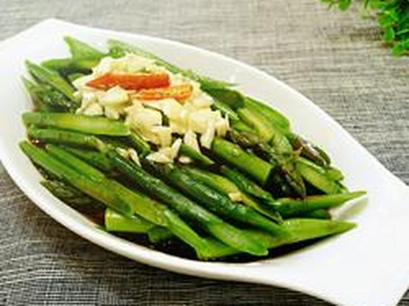 麻香油泼芦笋