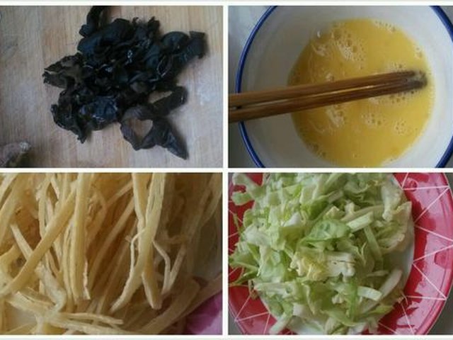 【家常炒饼丝】步骤1
