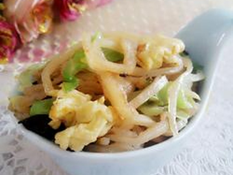 家常炒饼丝