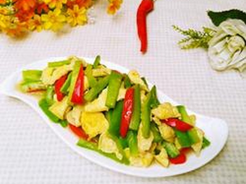 丝瓜炒鸡蛋