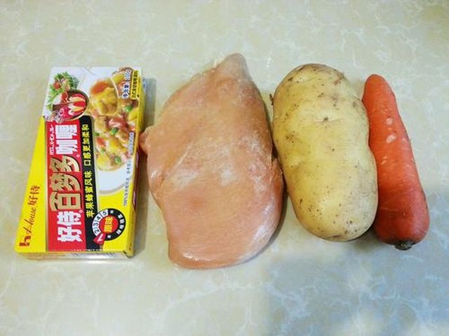 【咖喱土豆鸡块】步骤1