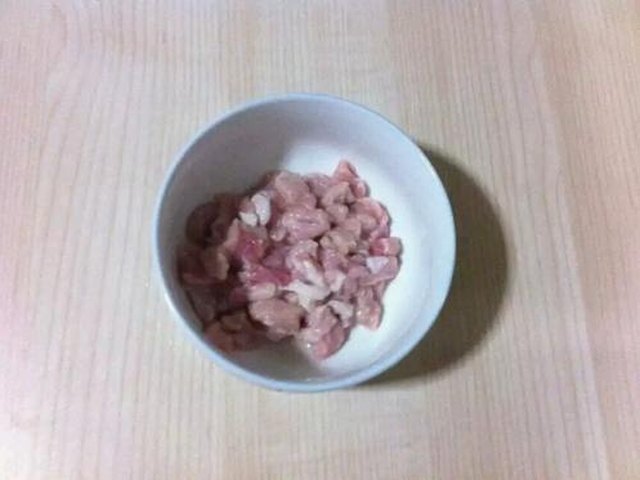 【毛豆炒咸菜】步骤4制作图解