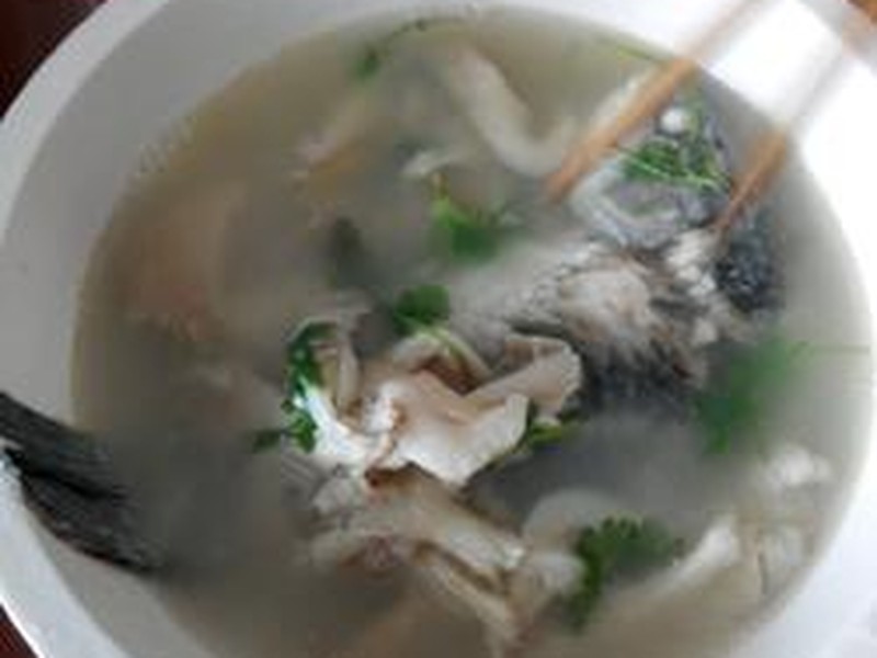 草鱼平菇汤