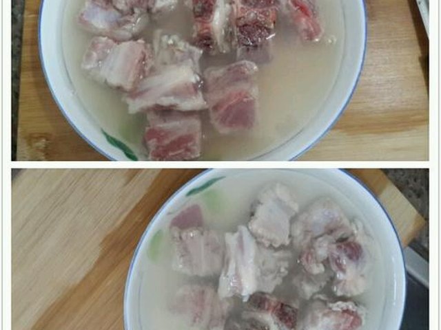 【清热润肺排骨汤】步骤3