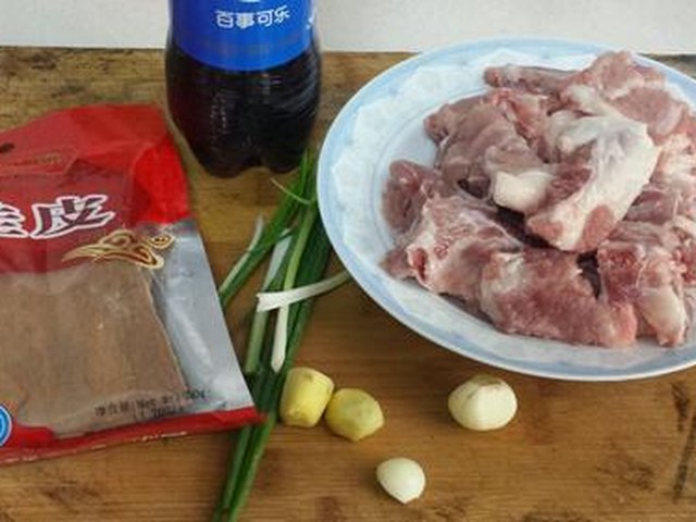 【可乐排骨】步骤1制作图解