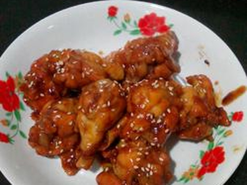 叉烧酱鸡腿