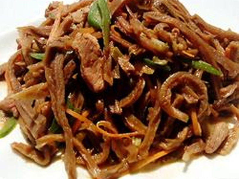 肉炒萝卜干