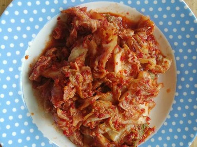 【辣白菜炒土豆片】步骤3制作图解