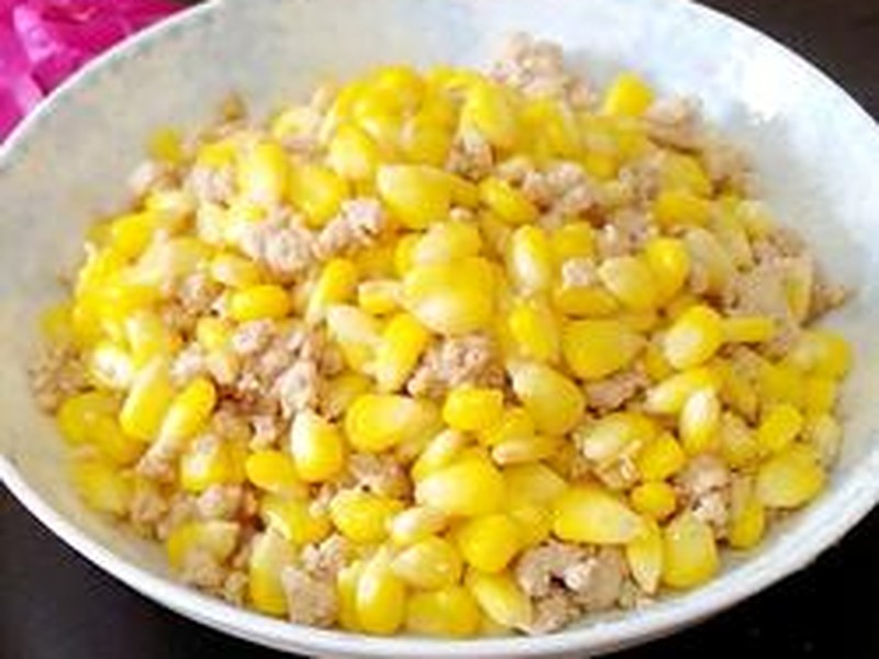 碎肉玉米
