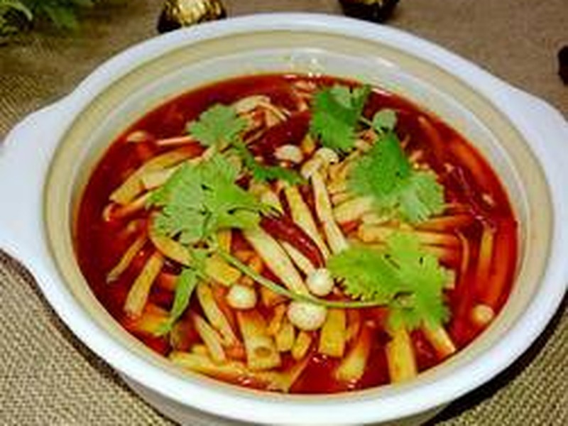 水煮双菇