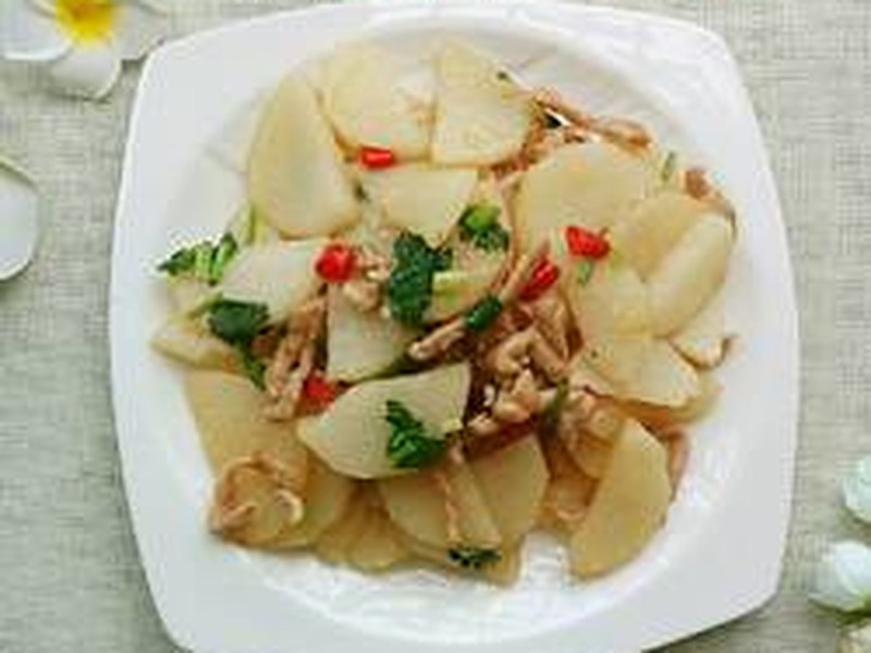 山药炒肉