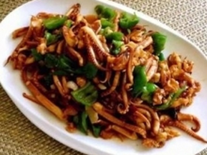 炒鱿鱼须