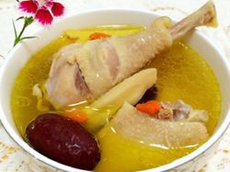 当归黄芪土鸡汤