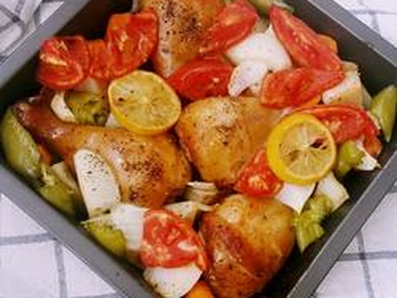 鲜疏烤鸡腿