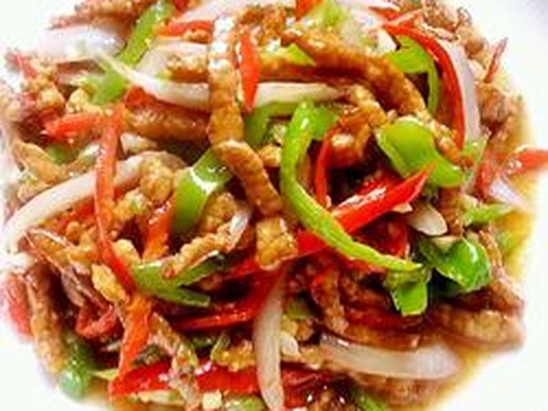 尖椒肉丝