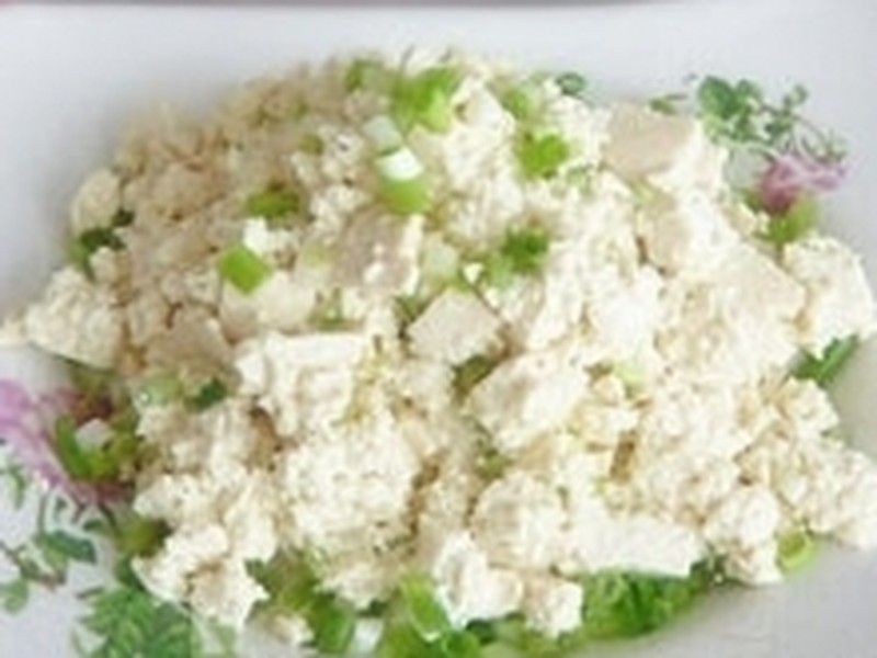 小葱拌豆腐