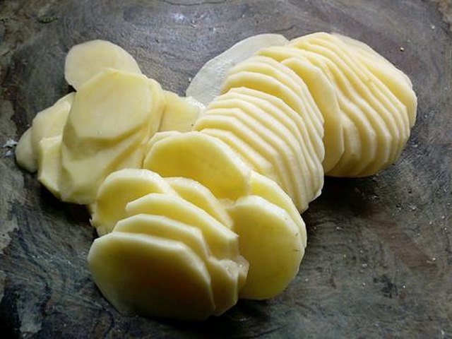 【煎土豆片】步骤2制作图解