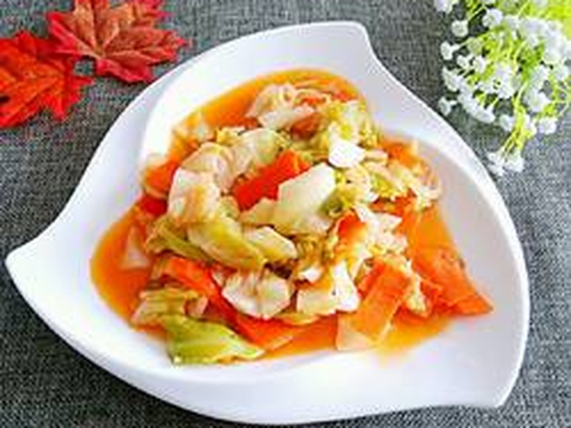 酸甜圆白菜
