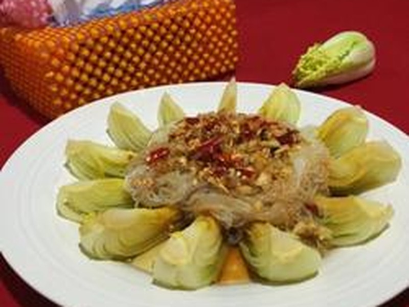蒜蓉粉丝娃娃菜