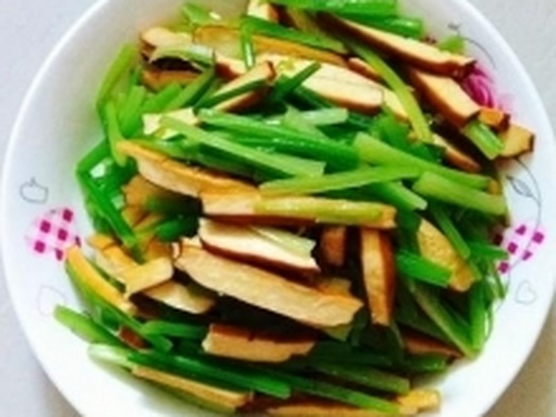芹菜炒豆干
