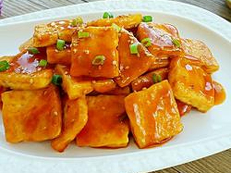 糖醋脆皮豆腐