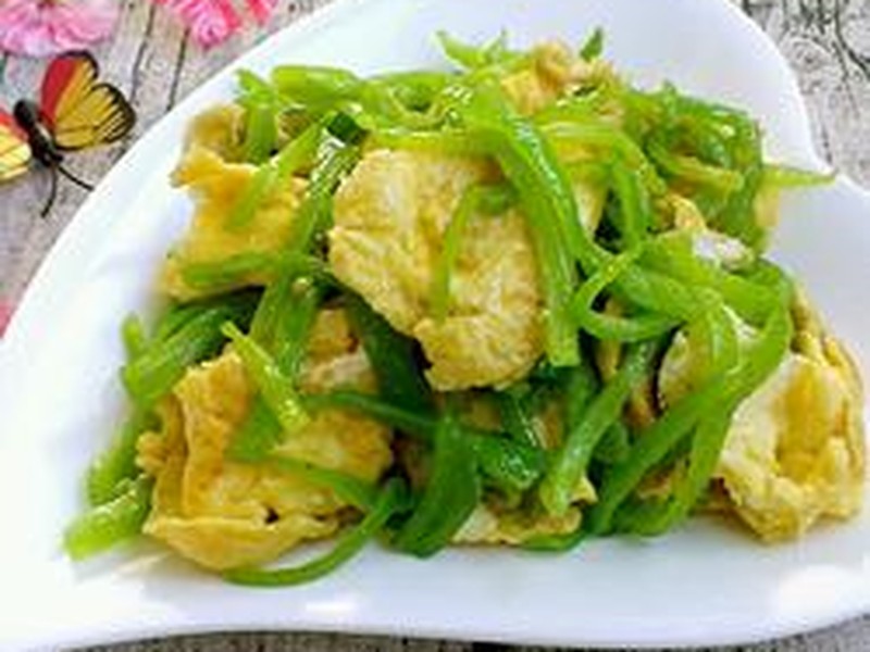 青椒炒鸡蛋