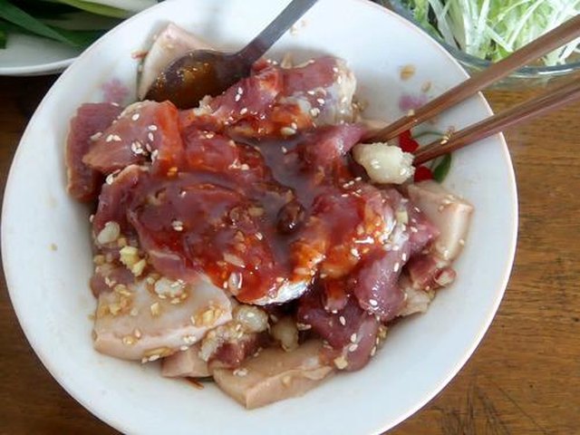 【韩式烤肉】步骤4
