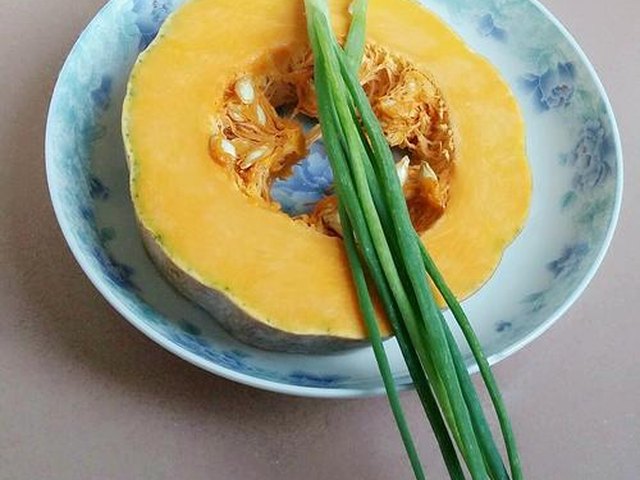 【香葱南瓜】步骤1制作图解