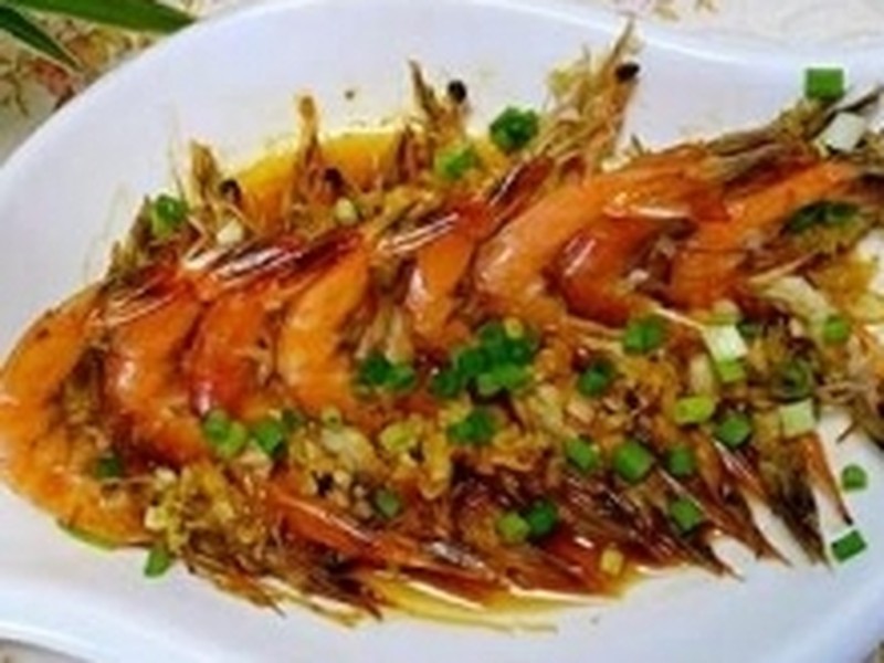 豉油蒜蓉虾