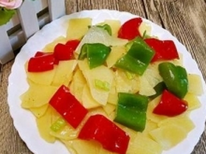双椒土豆片