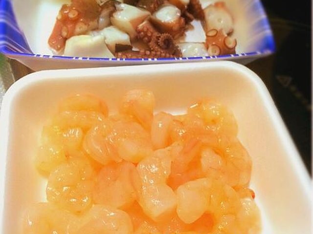 【泰国风味炒章鱼虾仁】步骤1