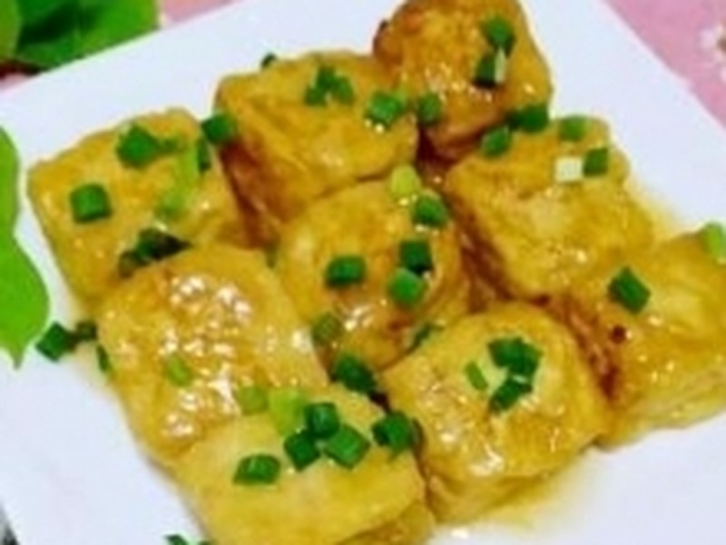 煎焖酿豆腐泡