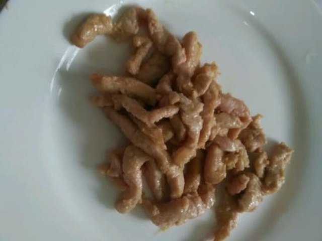 【豇豆炒里脊】步骤4