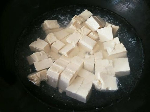 【肉末豆腐】步骤4制作图解