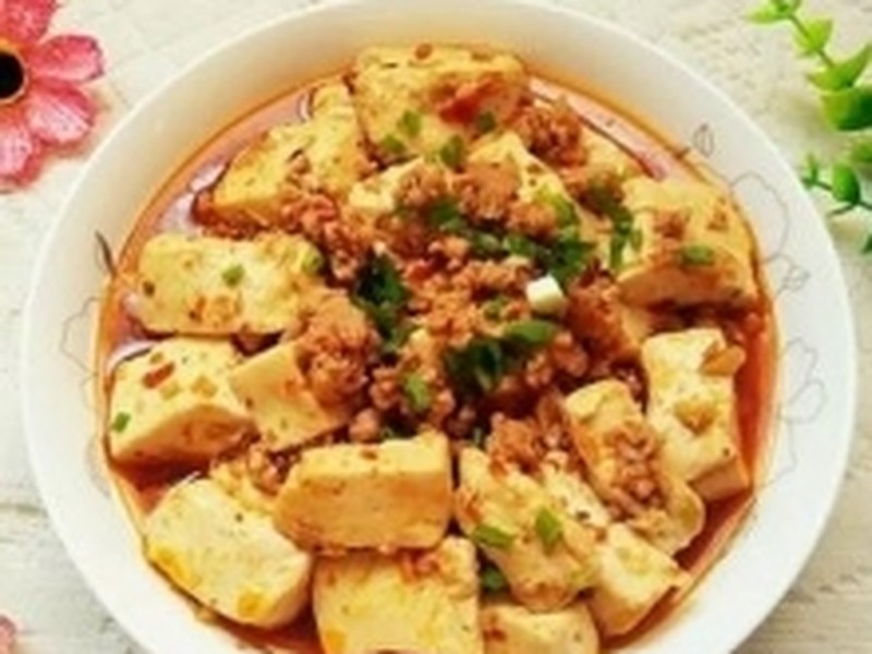 肉末豆腐