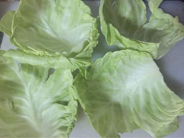 【翡翠卷心菜卷】步骤2制作图解