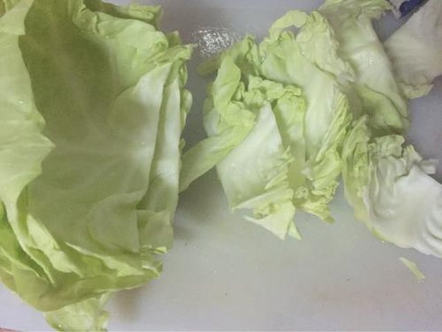 【翡翠卷心菜卷】步骤3制作图解