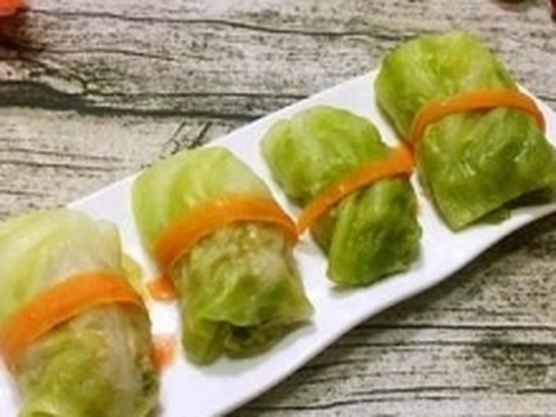翡翠卷心菜卷