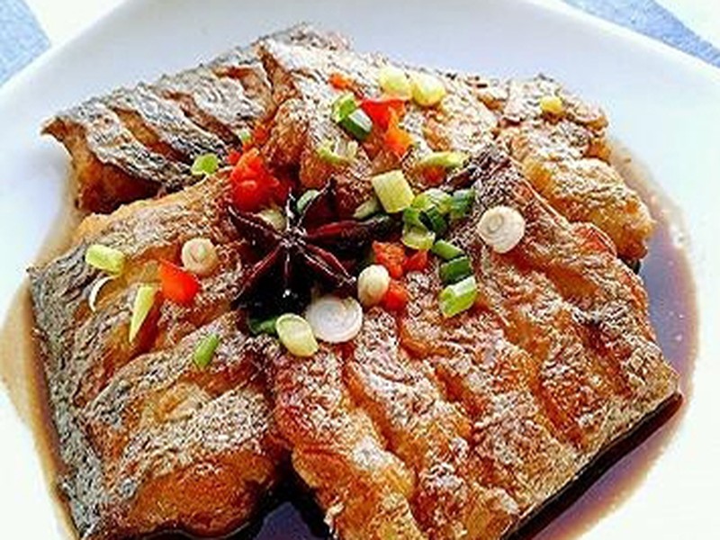 红椒煎带鱼
