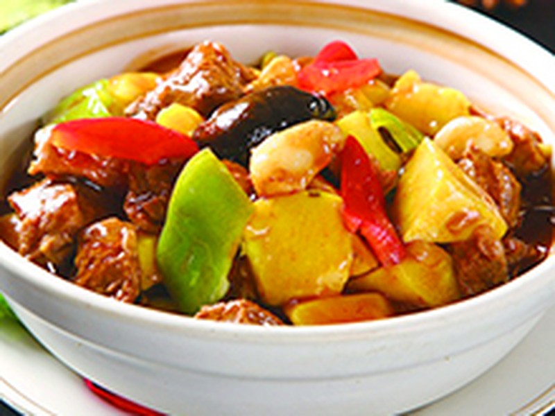 土豆烧牛肉