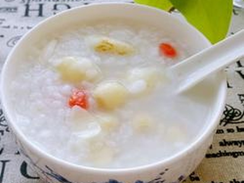 百合莲子粥