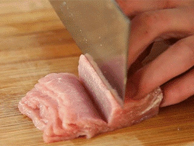 【菊花肉】步骤1