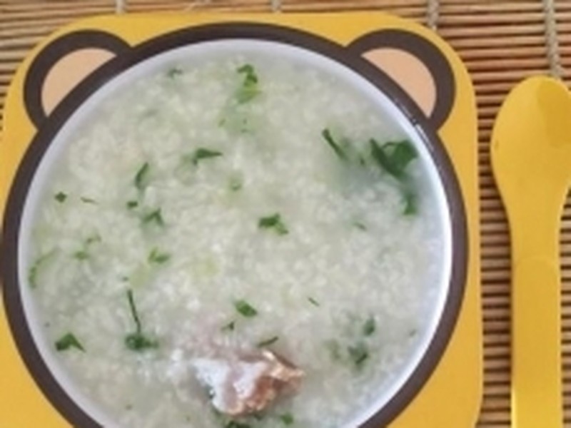 排骨青菜粥